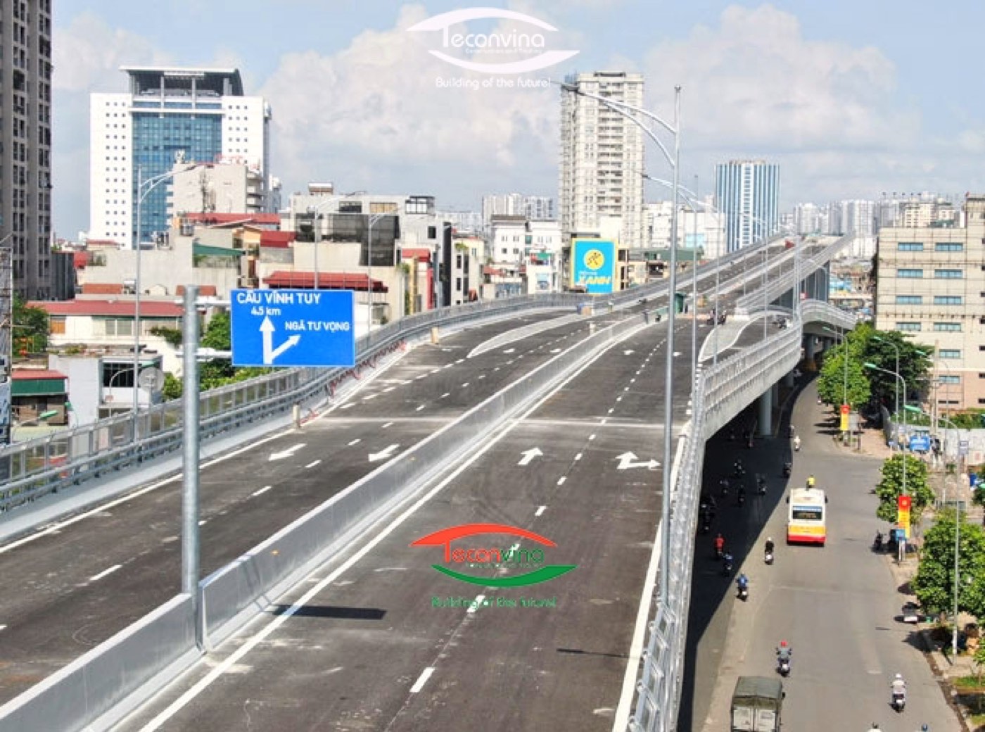 Ring Road 2 Elevated Bridge - Railing Erection, Hanoi