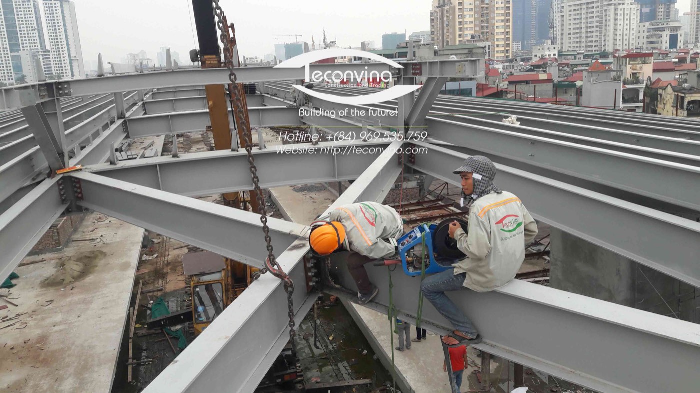 Teconvina steel structure project