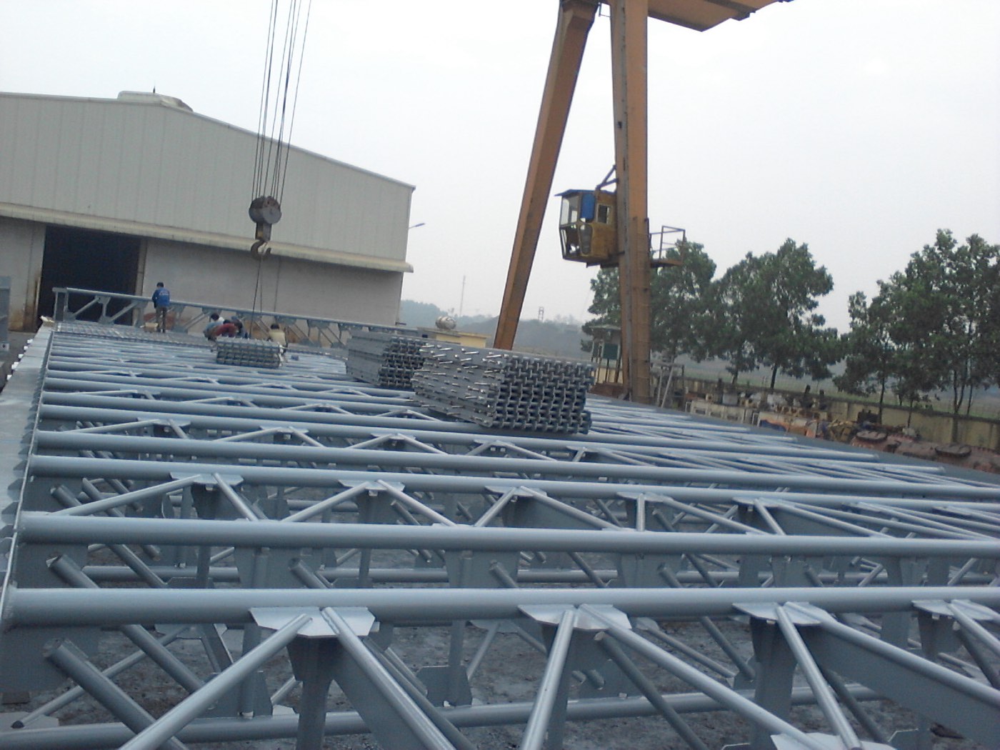 Industrial Steel Structure Project